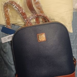 Backpack pebble leather